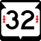 STH-32 Route Marker