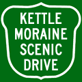 Kettle Moraine Scenic Drive Marker