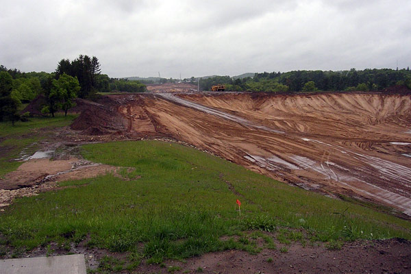 Photo of US-53 Eau Claire Bypass under construction