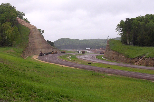 Photo of US-53 Eau Claire Bypass under construction