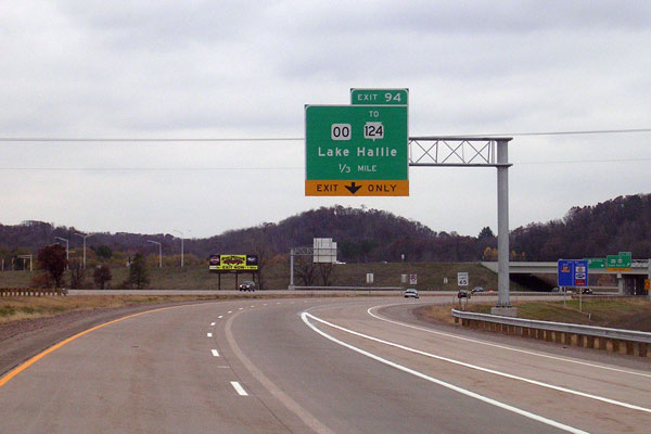 BYPASS US-53 Exit 94 CTH-OO exit signage