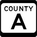 Wisconsin County Trunk Highway Marker